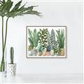 Picture of Plant Party _GroupedProduct_Rectangle_Landscape_Canvas_Framed_