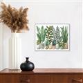 Picture of Plant Party _GroupedProduct_Rectangle_Landscape_Canvas_Framed_