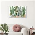 Picture of Plant Party _GroupedProduct_Rectangle_Landscape_Canvas_Framed_