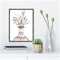 Picture of Sprouting Up I _GroupedProduct_Rectangle_Portrait_Canvas_Framed_