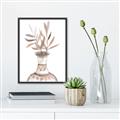 Picture of Sprouting Up I _GroupedProduct_Rectangle_Portrait_Canvas_Framed_