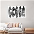 Picture of B&W Surfboards _GroupedProduct_Rectangle_Landscape_Unframed_Print_Only_