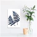 Picture of Two Blue Ferns _GroupedProduct_Rectangle_Portrait_Unframed_Print_Only_