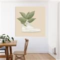 Picture of Plant Shoe Beige _GroupedProduct_Square_Unframed_Print_Only_