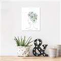 Picture of Green Floral Figurative _GroupedProduct_Rectangle_Portrait_Unframed_Print_Only_