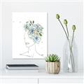 Picture of Green Floral Figurative _GroupedProduct_Rectangle_Portrait_Unframed_Print_Only_