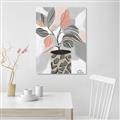 Picture of Color Block Plants II _GroupedProduct_Rectangle_Portrait_Unframed_Print_Only_
