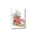 Picture of Red Shoe Garden  _GroupedProduct_Rectangle_Portrait_Canvas_