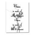 Picture of Love and Dreams Home _GroupedProduct_Rectangle_Portrait_Canvas_