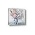 Picture of Peonies in vase _GroupedProduct_Square_Canvas_