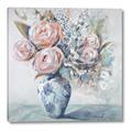 Picture of Peonies in vase _GroupedProduct_Square_Canvas_