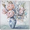 Picture of Peonies in vase _GroupedProduct_Square_Canvas_