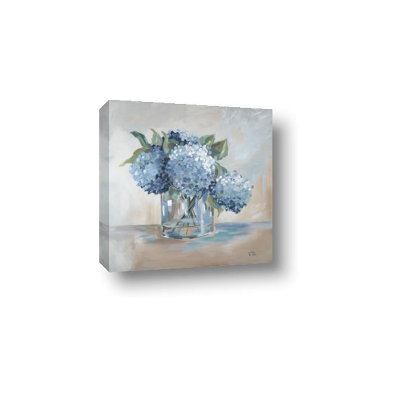 Picture of Blue Hydrangea _GroupedProduct_Square_Canvas_