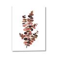 Picture of Rust Color Eucalyptus I  _GroupedProduct_Rectangle_Portrait_Canvas_