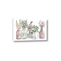 Picture of Bottled Plants I _GroupedProduct_Rectangle_Landscape_Canvas_