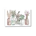 Picture of Bottled Plants I _GroupedProduct_Rectangle_Landscape_Canvas_