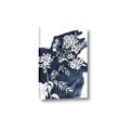 Picture of White fower on blue bkg _GroupedProduct_Rectangle_Portrait_Canvas_