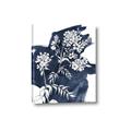 Picture of White fower on blue bkg _GroupedProduct_Rectangle_Portrait_Canvas_