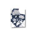 Picture of Hydrangea flower on blue bkg _GroupedProduct_Rectangle_Portrait_Canvas_