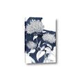 Picture of Hydrangea flower on blue bkg _GroupedProduct_Rectangle_Portrait_Canvas_