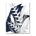 Picture of Blue & white flower II _GroupedProduct_Rectangle_Portrait_Canvas_