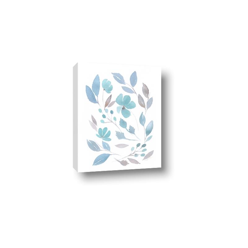 Picture of Blue Leaves IV _GroupedProduct_Rectangle_Portrait_Canvas_