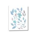 Picture of Blue Leaves IV _GroupedProduct_Rectangle_Portrait_Canvas_
