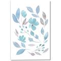 Picture of Blue Leaves IV _GroupedProduct_Rectangle_Portrait_Canvas_