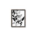 Picture of Black Botanical _GroupedProduct_Rectangle_Portrait_Canvas_Framed_