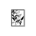 Picture of Black Botanical _GroupedProduct_Rectangle_Portrait_Canvas_Framed_