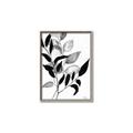 Picture of Black Botanical _GroupedProduct_Rectangle_Portrait_Canvas_Framed_