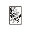 Picture of Black Botanical _GroupedProduct_Rectangle_Portrait_Canvas_Framed_