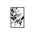 Picture of Black Botanical _GroupedProduct_Rectangle_Portrait_Canvas_Framed_