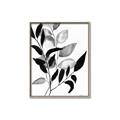 Picture of Black Botanical _GroupedProduct_Rectangle_Portrait_Canvas_Framed_