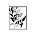 Picture of Black Botanical _GroupedProduct_Rectangle_Portrait_Canvas_Framed_