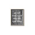 Picture of The Right Thing _GroupedProduct_Rectangle_Portrait_Canvas_Framed_