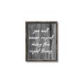 Picture of The Right Thing _GroupedProduct_Rectangle_Portrait_Canvas_Framed_