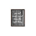 Picture of The Right Thing _GroupedProduct_Rectangle_Portrait_Canvas_Framed_