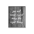 Picture of The Right Thing _GroupedProduct_Rectangle_Portrait_Canvas_Framed_