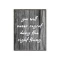Picture of The Right Thing _GroupedProduct_Rectangle_Portrait_Canvas_Framed_