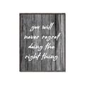 Picture of The Right Thing _GroupedProduct_Rectangle_Portrait_Canvas_Framed_