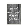 Picture of The Right Thing _GroupedProduct_Rectangle_Portrait_Canvas_Framed_