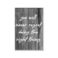 Picture of The Right Thing _GroupedProduct_Rectangle_Portrait_Canvas_Framed_