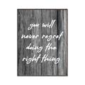 Picture of The Right Thing _GroupedProduct_Rectangle_Portrait_Canvas_Framed_