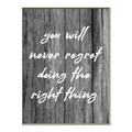 Picture of The Right Thing _GroupedProduct_Rectangle_Portrait_Canvas_Framed_