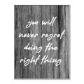 Picture of The Right Thing _GroupedProduct_Rectangle_Portrait_Canvas_Framed_