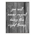 Picture of The Right Thing _GroupedProduct_Rectangle_Portrait_Canvas_Framed_