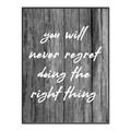 Picture of The Right Thing _GroupedProduct_Rectangle_Portrait_Canvas_Framed_