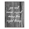 Picture of The Right Thing _GroupedProduct_Rectangle_Portrait_Canvas_Framed_