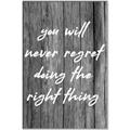 Picture of The Right Thing _GroupedProduct_Rectangle_Portrait_Canvas_Framed_